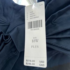 NWT Anthropologie Bow Dress Plus